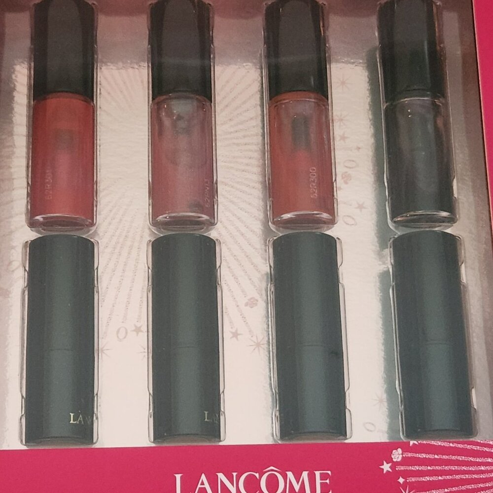 Lancome boxed Lip Love set eight minis NIB